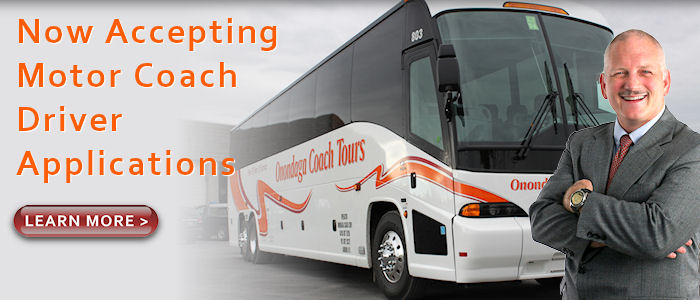 Motorcoach Trips and Tours from Syracuse New York